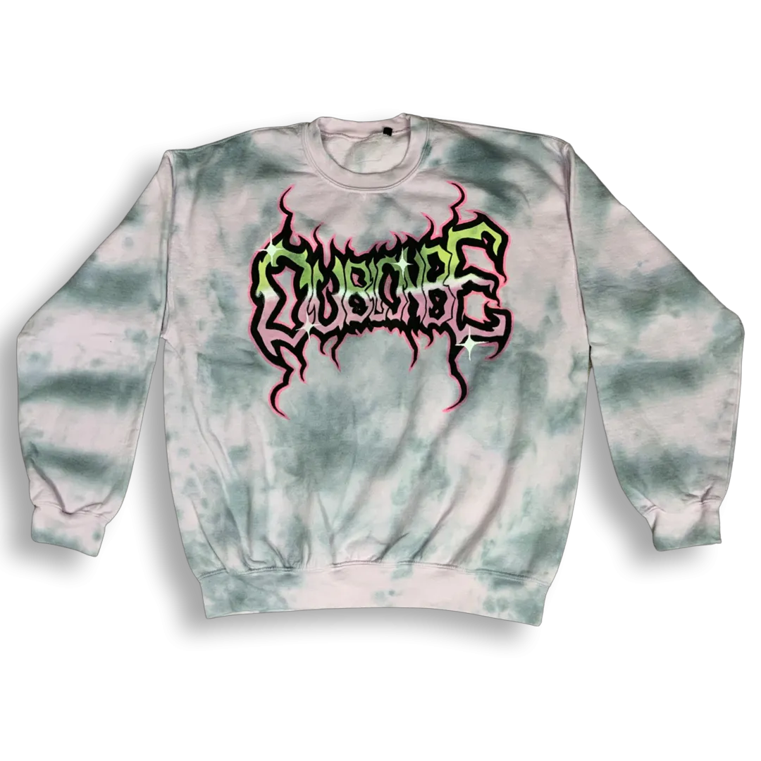 AIRBRUSH METAL DU BLONDE SWEATER - L