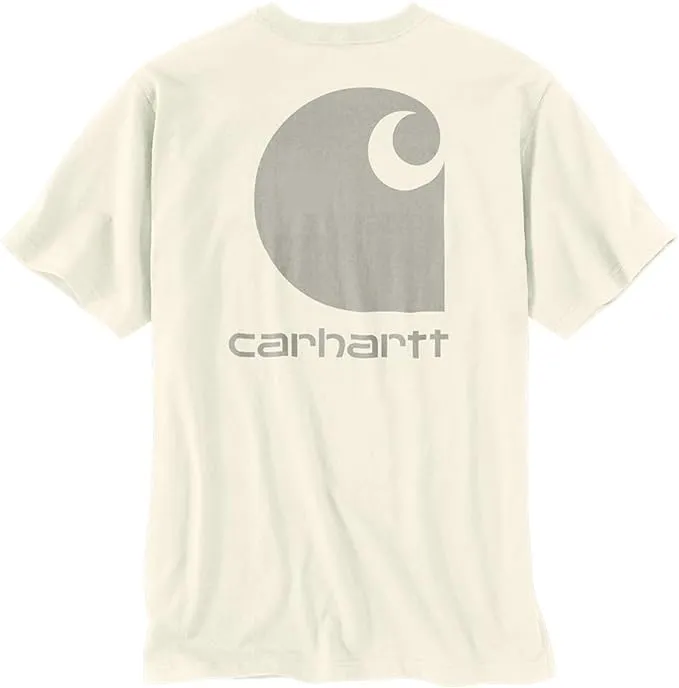 Carhartt Men's Relaxed Fit Heavyweight Short-Sleeve Pocket C Graphic T-Shirt