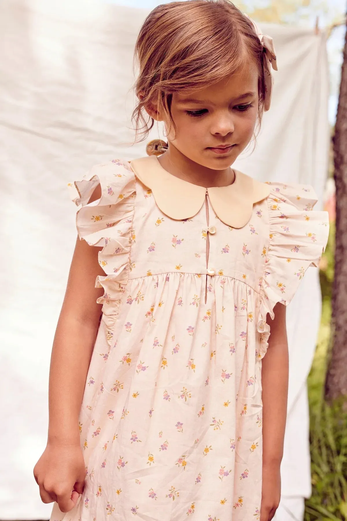 Clothilde Dress - Tiny Flowers