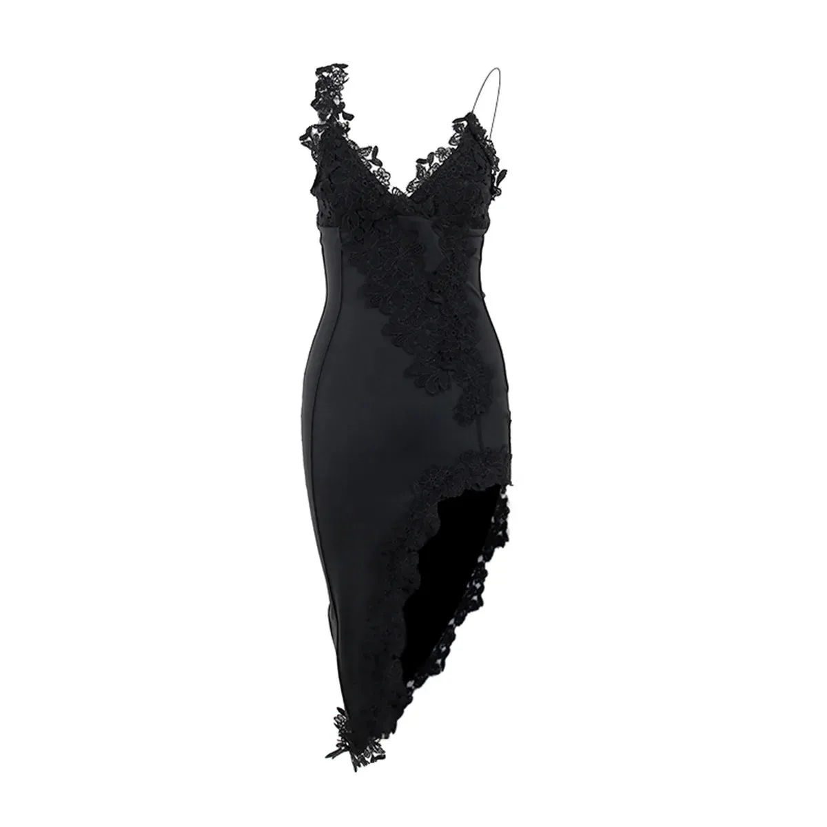 DressBetty - 2024 Summer Thin Fashion Ladies Dress Cut Out Dresses