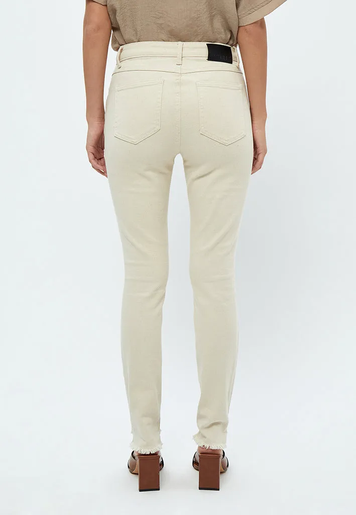 DSEnia MW Raw Edge Jeans - Winter Twig Sand
