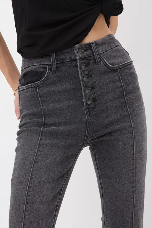 Rocky Ash Straight Leg Crop Denim